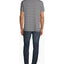 Calvin Klein Heather Stripe Crewneck T-shirt Dark Cliff Heather Combo