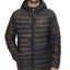 Calvin Klein Hooded Packable Down Jacket Olive Camo