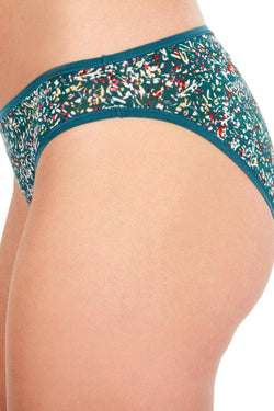 Calvin Klein Hopper Floral Antithesis Cotton Form Bikini Brief thumbnail 2