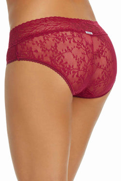 Calvin Klein Indulge-Plum Bare Lace Hipster thumbnail 1