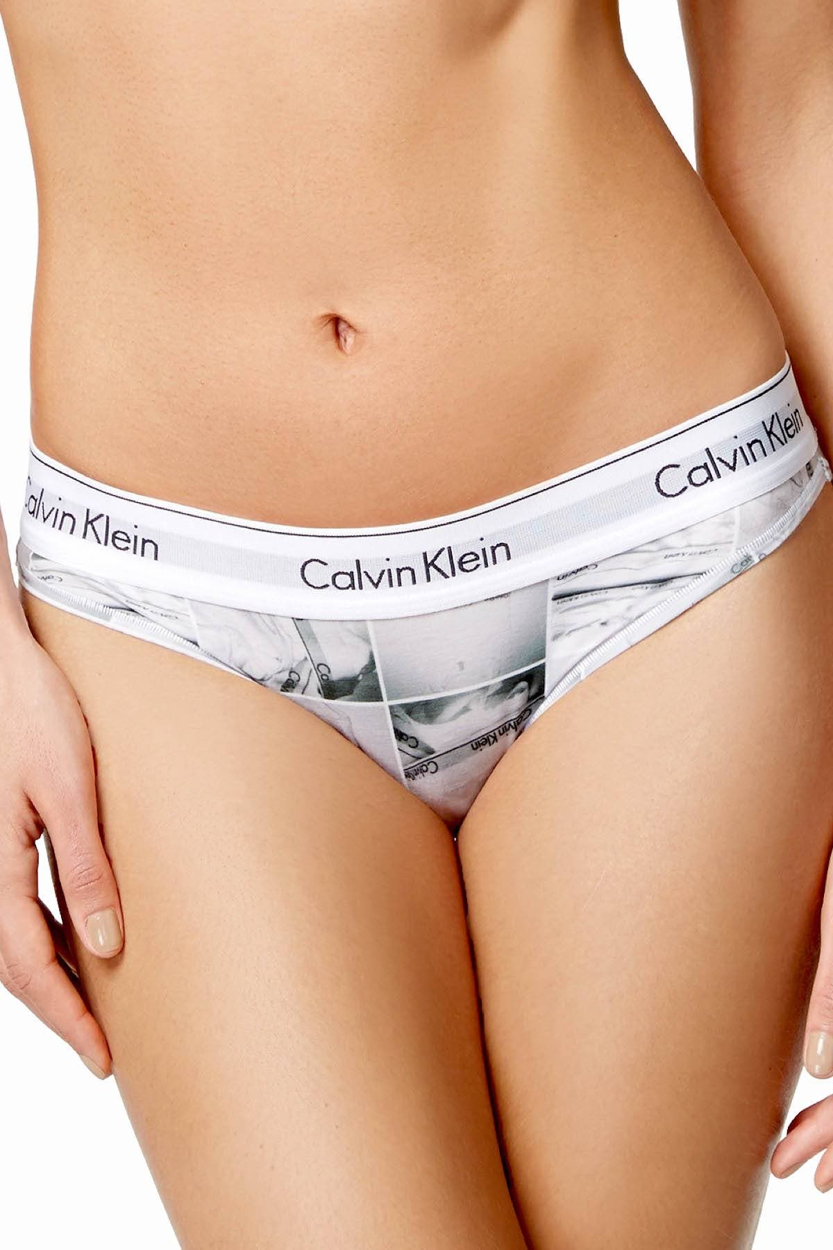 Calvin Klein Instagram-Print Modern-Cotton Bikini Brief