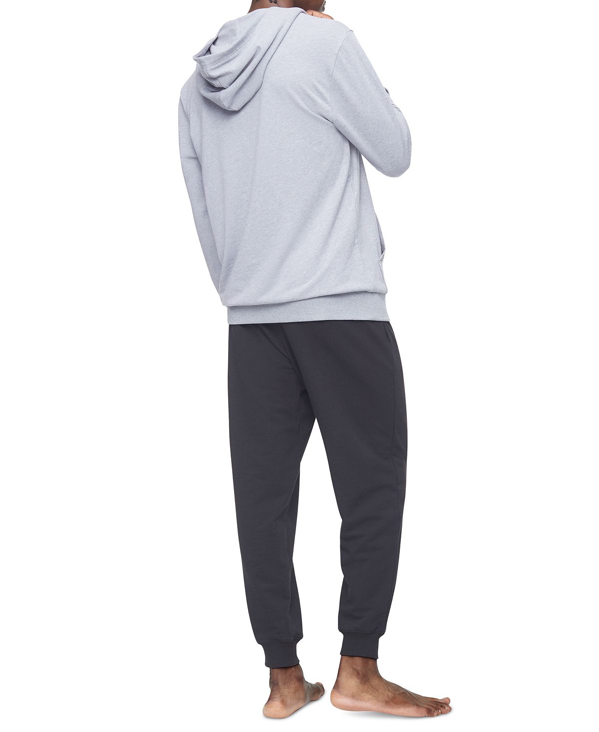 Calvin Klein Intense Power Logo Pajama Hoodie Storm