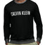 Calvin Klein Intense Power Logo Sleep Sweatshirt Black