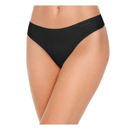 Calvin Klein Intimates Black Solid Everyday Underwear Size One Size Black