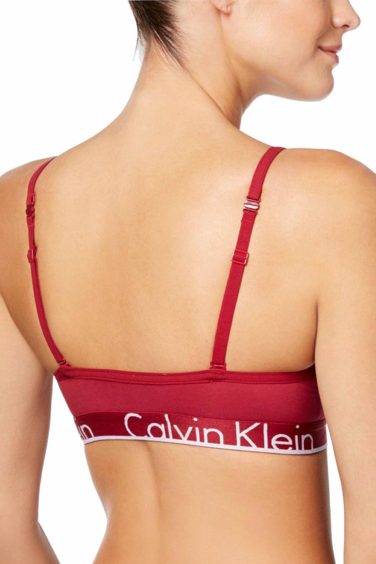 Calvin Klein Intoxicate ID Cotton Logo Triangle Bralette