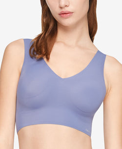 Calvin Klein Invisibles Comfort V-neck Comfort Bralette Qf4708	 Bleached Denim thumbnail 1