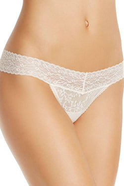 Calvin Klein Ivory Bare-Lace Thong thumbnail 2