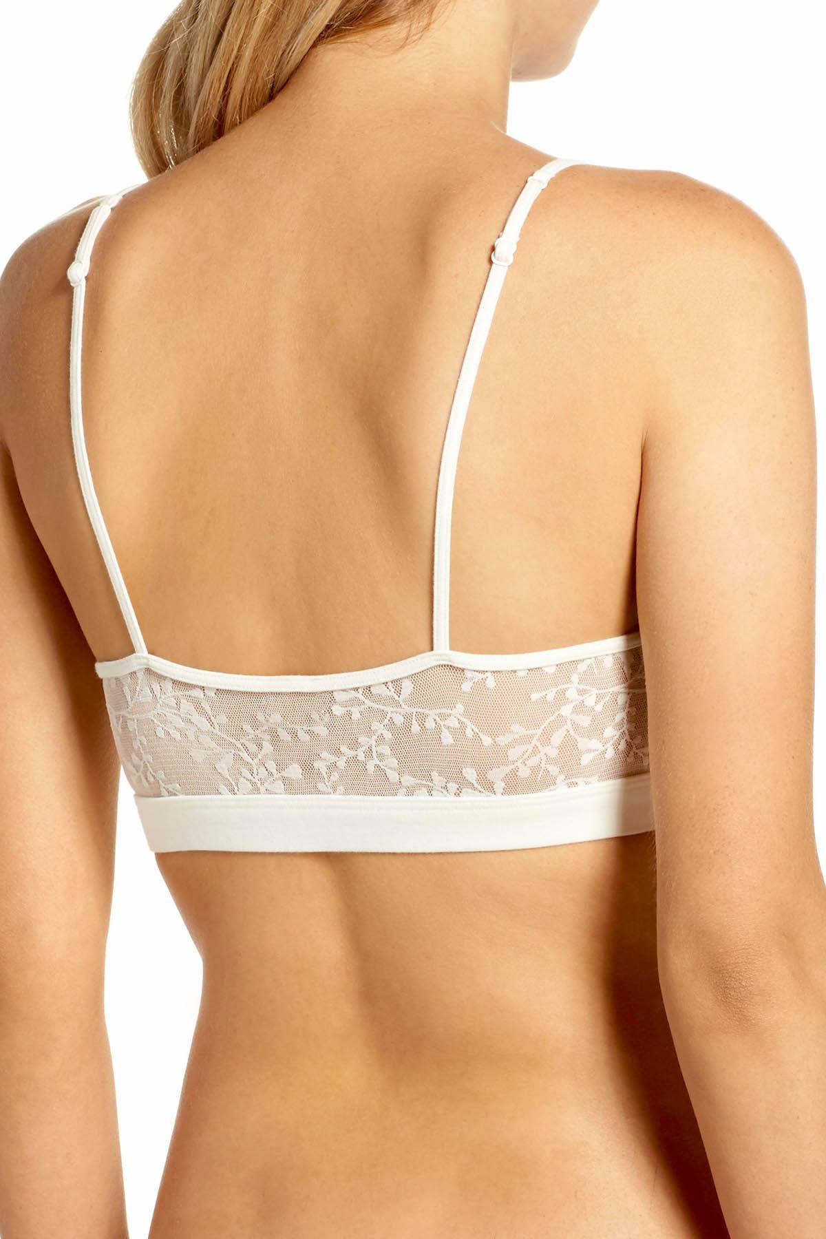 Calvin Klein Ivory Exclusive Bare Lace Bralette