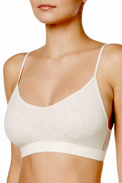 Calvin Klein Ivory Exclusive Bare Lace Bralette thumbnail 1