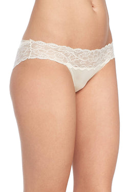 Calvin Klein Ivory Seductive Comfort Lace-Waist Brief thumbnail 3