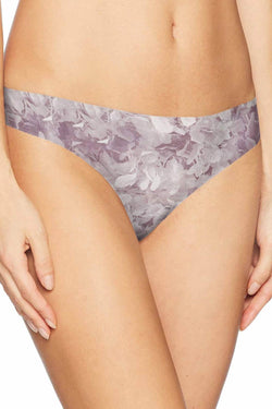 Calvin Klein Jasper-Stone/Digital-Petals Invisibles Thong thumbnail 3