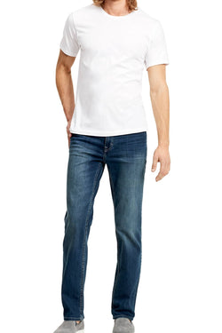 Calvin Klein Jeans Authentic-Blue Straight-Fit Jeans thumbnail 2