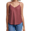 Calvin Klein Jeans Charmeuse V-neck Top Sedona