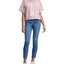 Calvin Klein Jeans Distressed Logo Short Sleeve Sweatshirt Rose Quartz