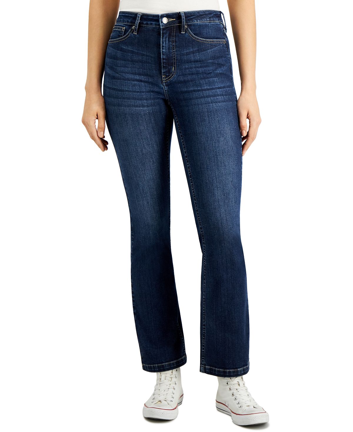 Calvin Klein Jeans High-rise Tummy-control Bootcut Jeans Late Night