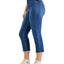 Calvin Klein Jeans High-rise Tummy-control Cropped Jeans Riverside