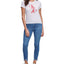 Calvin Klein Jeans Logo T-shirt Wht Salsa