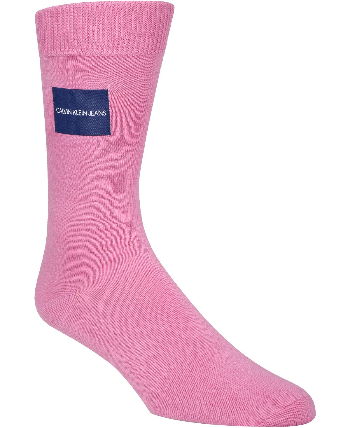Calvin Klein Jeans Logo-patch Crew Socks Wild Orchid
