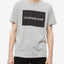 Calvin Klein Jeans Logo-print T-shirt Med Charcoal Htr