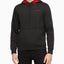 Calvin Klein Jeans Plaid Hood Sweater Black