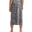 Calvin Klein Jeans Printed Pull-on Midi Skirt Easy Tiger Rose Quartz/black