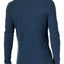 Calvin Klein Jeans Shadow-Blue Heather Waffle-Layer Y-Neck Henley