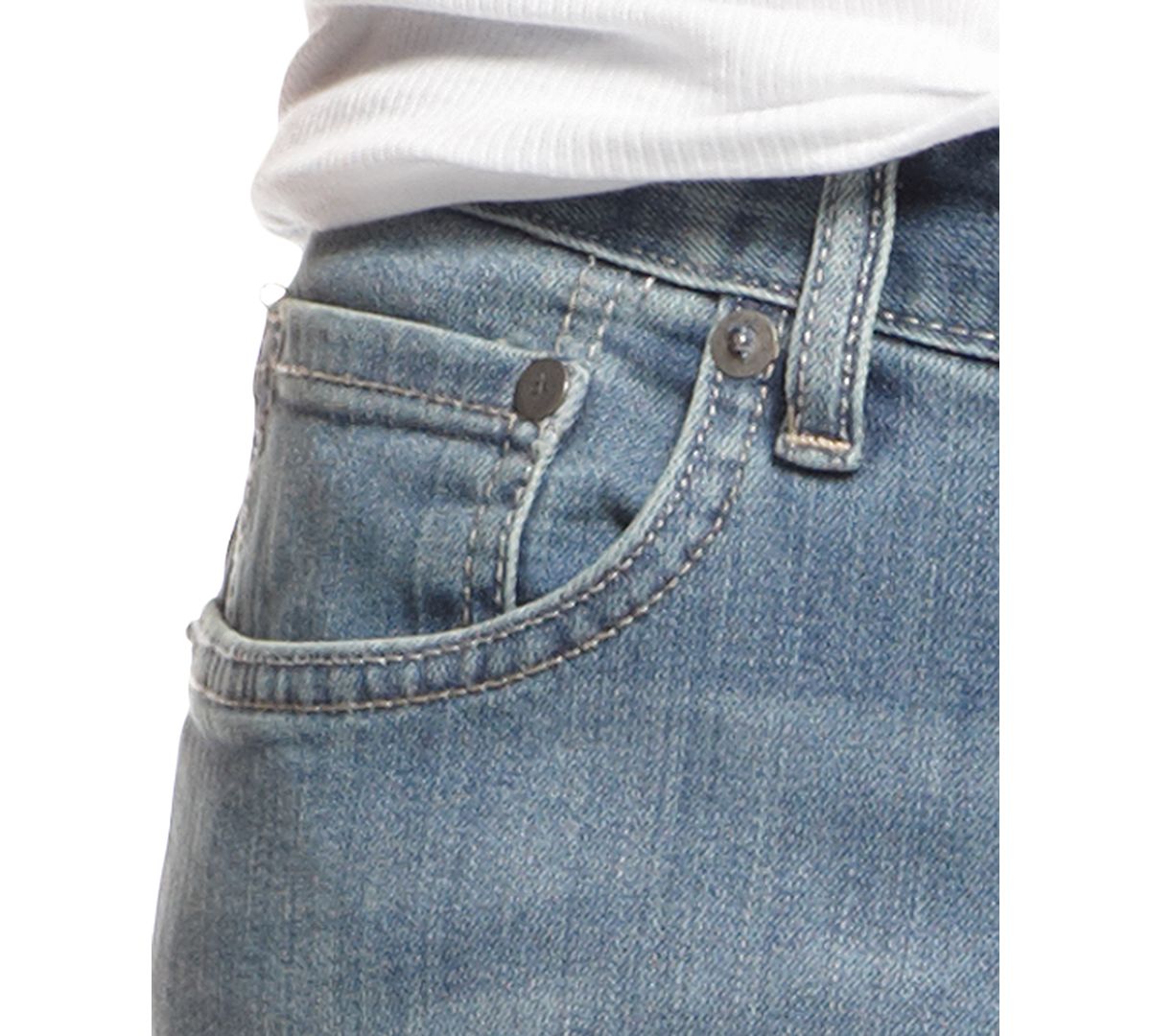 Calvin Klein Jeans Stretch Slim-straight Fit Jeans Silver Bullet