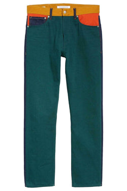 Calvin Klein Jeans Ukelely Patch Colorblocked Straight Fit Premium Italian Denim thumbnail 3