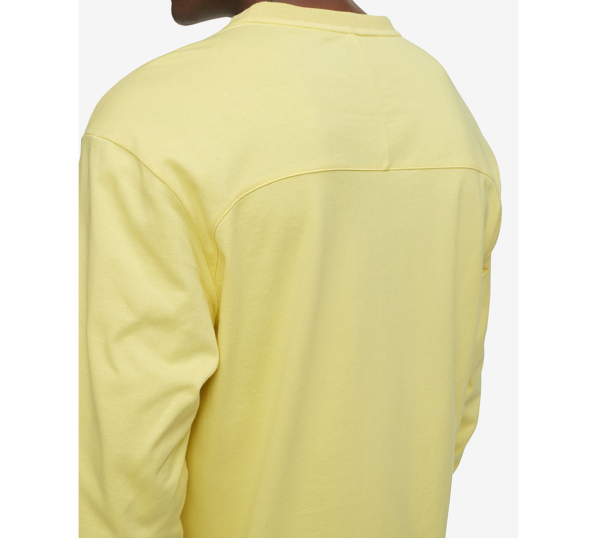 Calvin Klein Logo Long-sleeve T-shirt Celandine