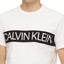 Calvin Klein Logo Print Crewneck Tee White