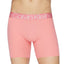 Calvin Klein Logo-waistband Microfiber Boxer Briefs Pomelo