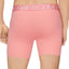 Calvin Klein Logo-waistband Microfiber Boxer Briefs Pomelo