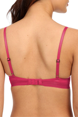 Calvin Klein Magenta Icon Modern T-Shirt Demi Bra thumbnail 4