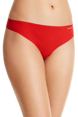 Calvin Klein Manic-Red Invisibles Thong thumbnail 1