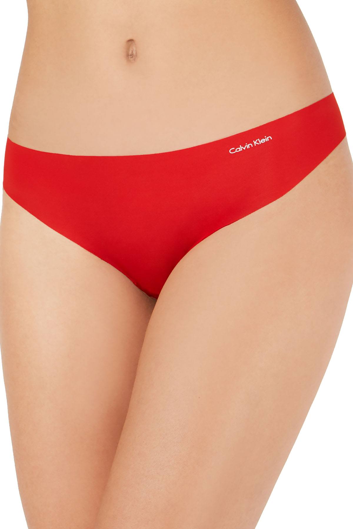 Calvin Klein Manic-Red Invisibles Thong