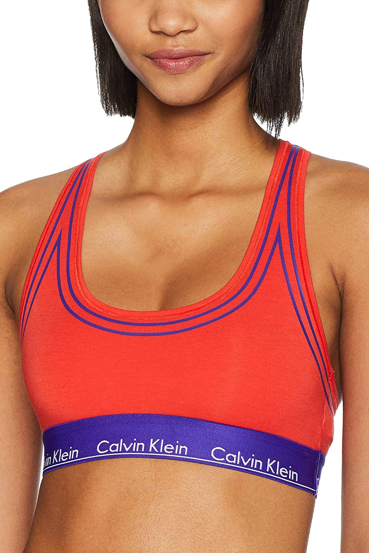 Calvin Klein Marlow Memory-Foam Contrast Bralette