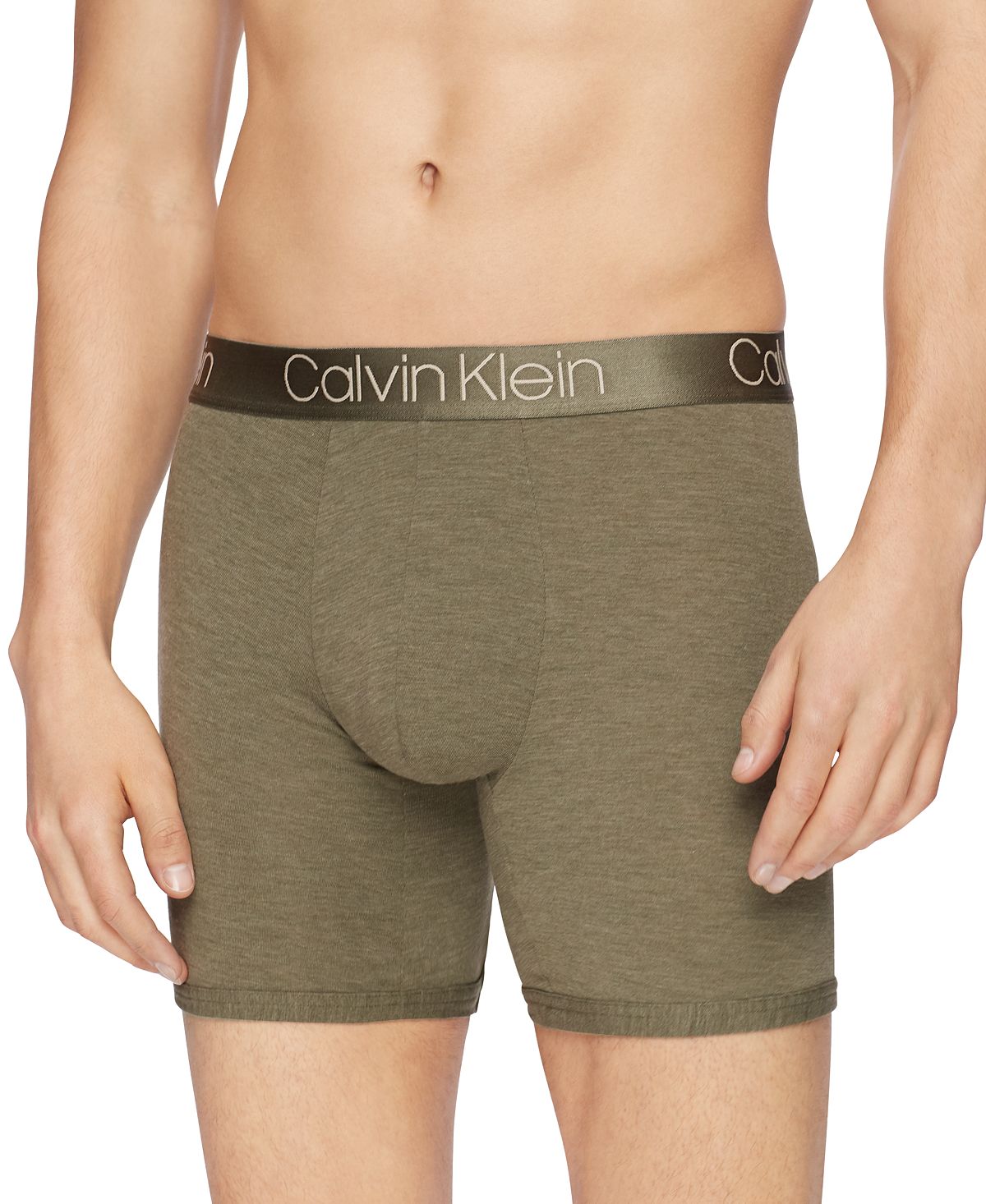 Calvin Klein Men’s Ultra-soft Modal Boxer Briefs Huntsman Heather