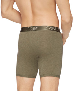 Calvin Klein Men’s Ultra-soft Modal Boxer Briefs Huntsman Heather thumbnail 3