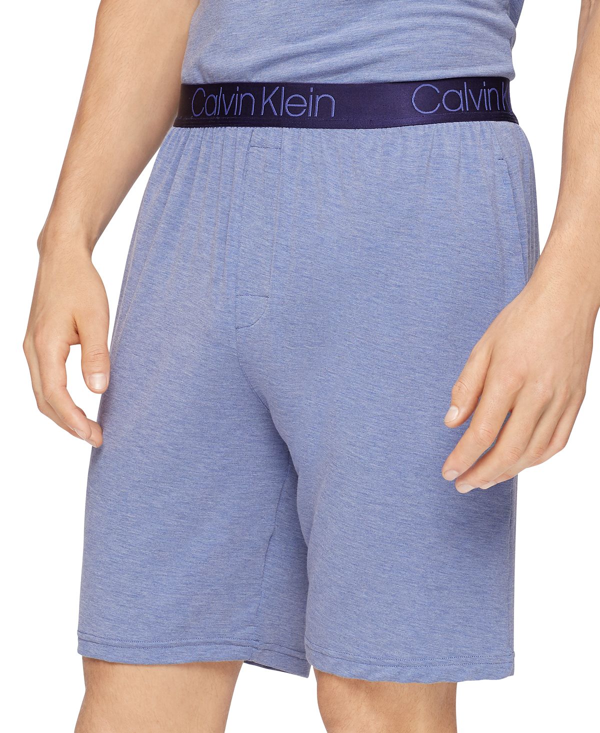 Calvin Klein Men’s Ultra-soft Modal Pajama Shorts Denim Heather