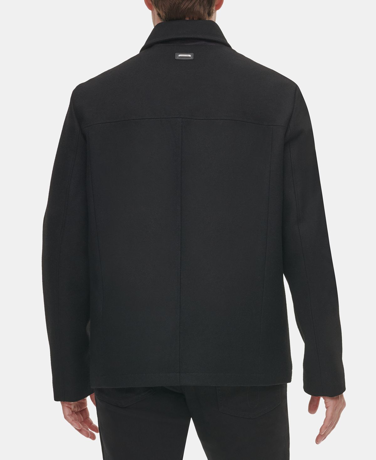 Calvin Klein Men’s Wool Hipster Jacket Black
