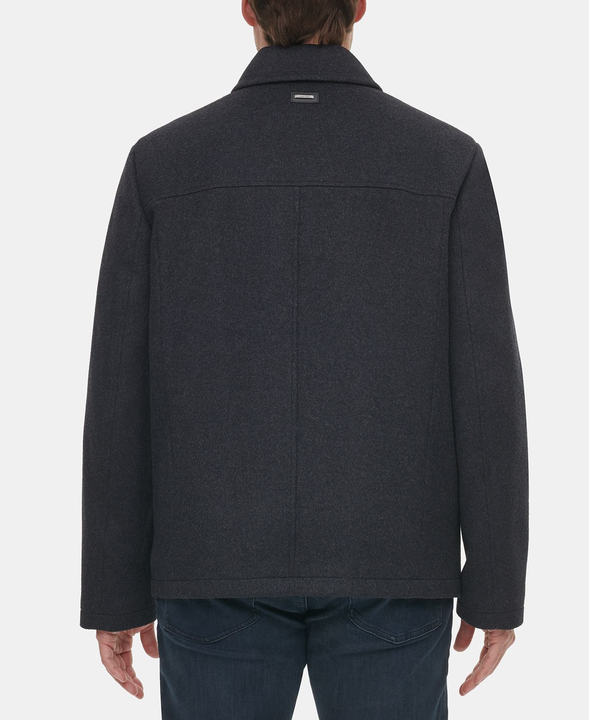 Calvin Klein Men’s Wool Hipster Jacket Charcoal