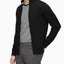 Calvin Klein Merino Wool Full-zip Sweater Black