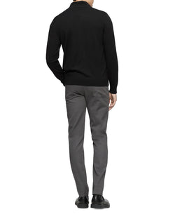 Calvin Klein Merino Wool Full-zip Sweater Black thumbnail 4