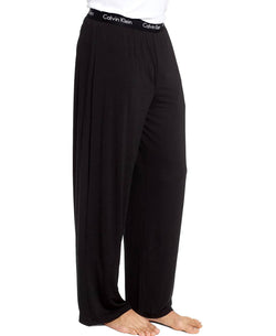 Calvin Klein Micro Modal Lounge Pants in Black thumbnail 3