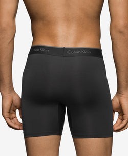 Calvin Klein Microfiber Stretch Boxer Brief 3-pack Black thumbnail 3