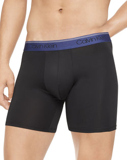 Calvin Klein Microfiber Stretch Boxer Briefs Pack Of 4 Black Multi thumbnail 2