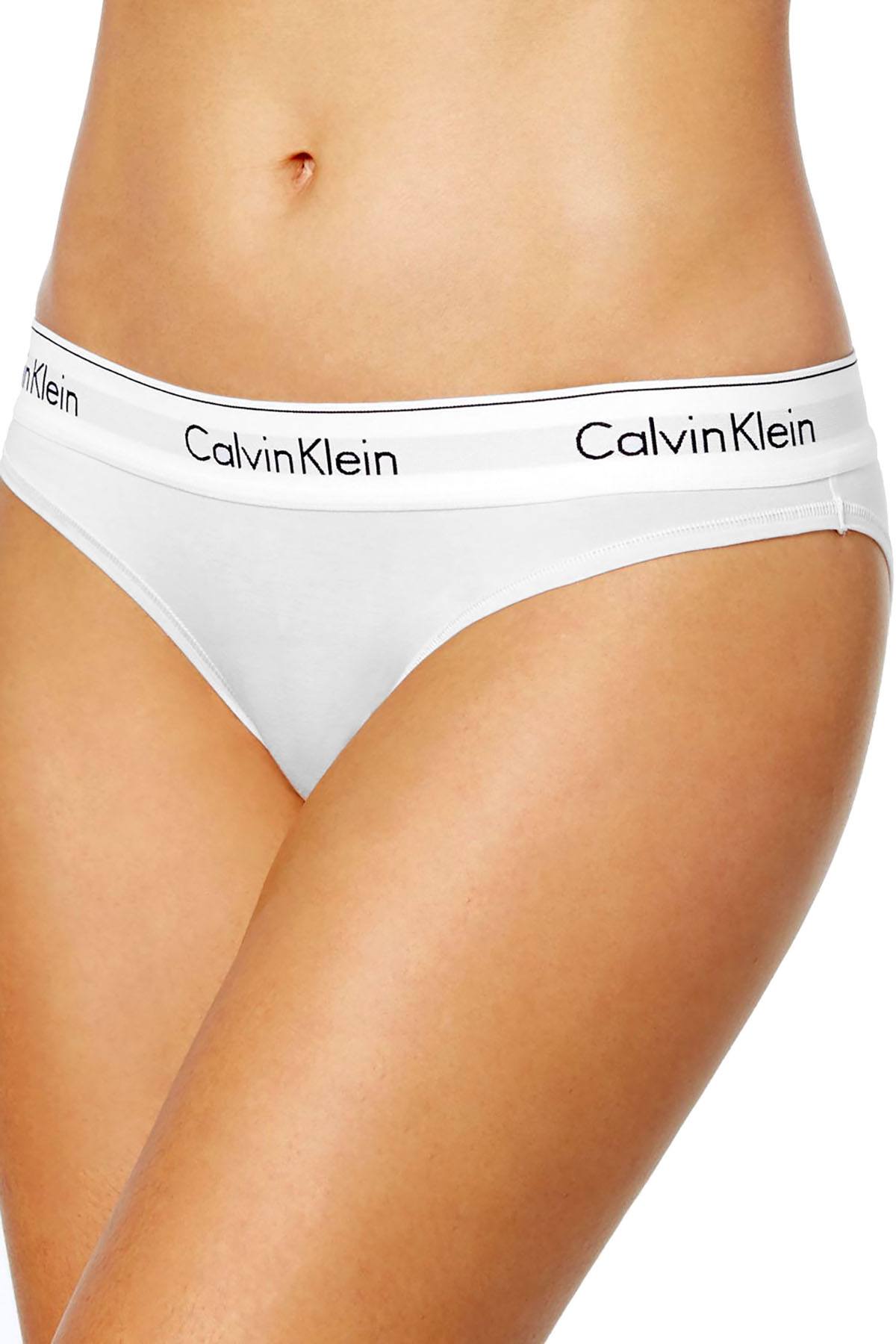Calvin Klein Modern Cotton Bikini in White
