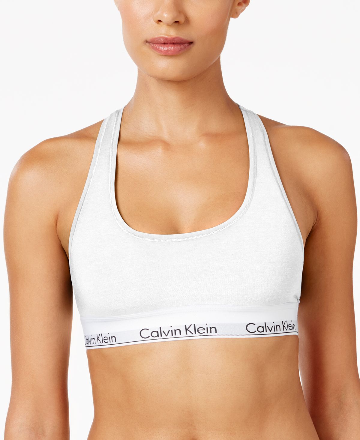 Calvin Klein Modern Cotton Bralette F3785 White