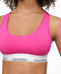 Calvin Klein Modern Cotton Wo Modern Cotton Bralette F3785 Party Pink thumbnail 3