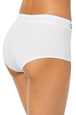 Calvin Klein Monogram Boyshort in White thumbnail 2